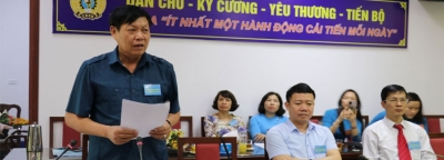 Đại hội chi bộ Nguyễn Thái Bình